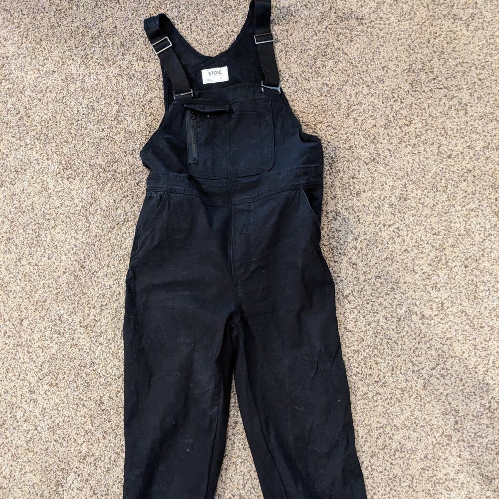 Stoic Black Overalls - L